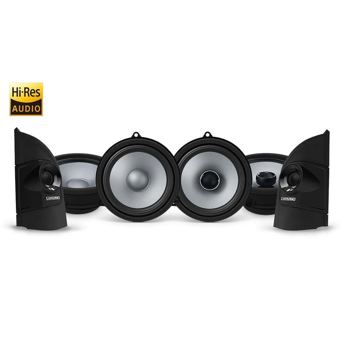 S-SERIES HI-RESOLUTION AUDIO FRONT AND REAR PREMIUM SPEAKER SYSTEM SUITABLE FOR FORD RANGER PX II/PX III, , scaau_hi-res