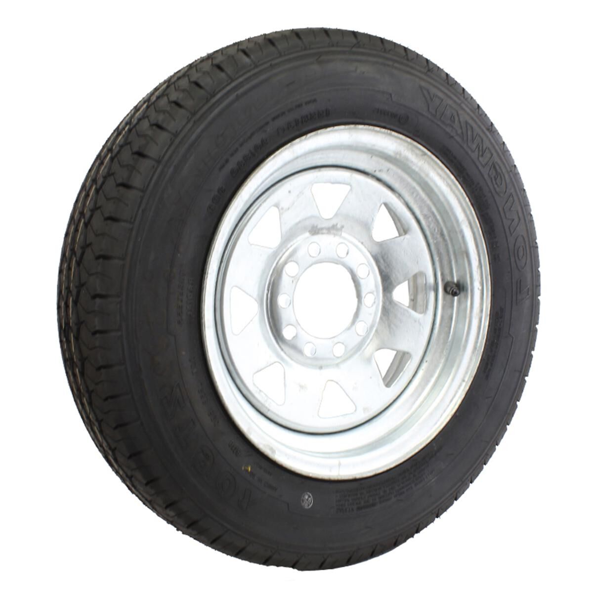 Sunrise Trailer 14" Wheel - Ford, 195R14LT Galvanised, , scaau_hi-res