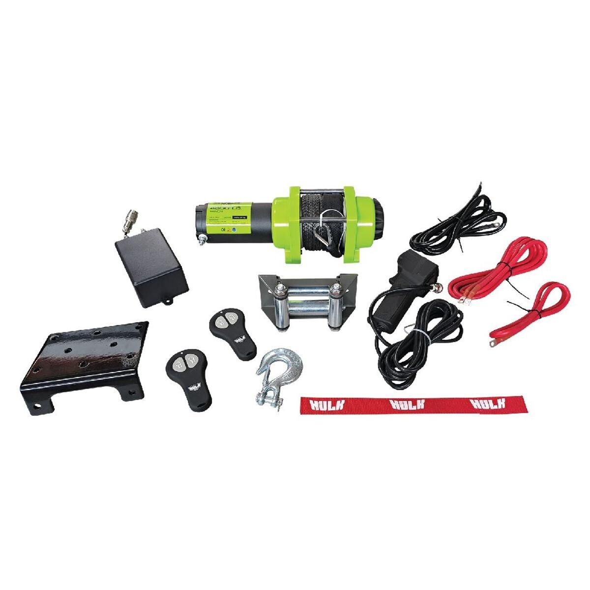 4500LB SYNTHETIC ROPE WINCHHULK GENESIS ATV UTV WINCH, , scaau_hi-res