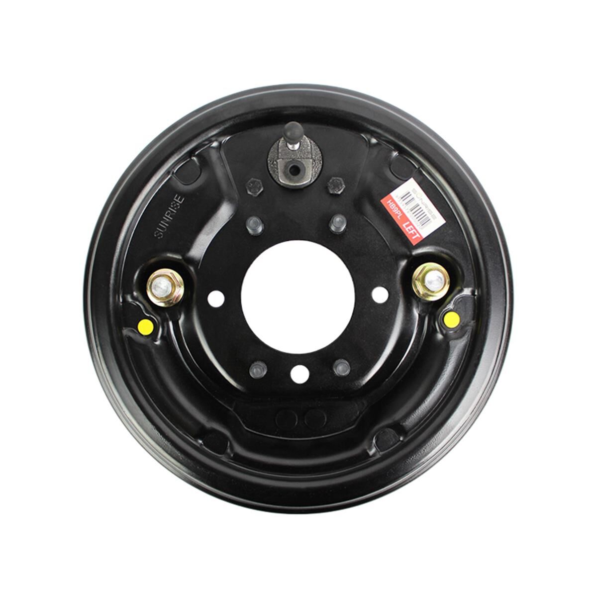 Sunrise 9" Hydraulic Backing Plate Pre Studded Left Hand Side, , scaau_hi-res