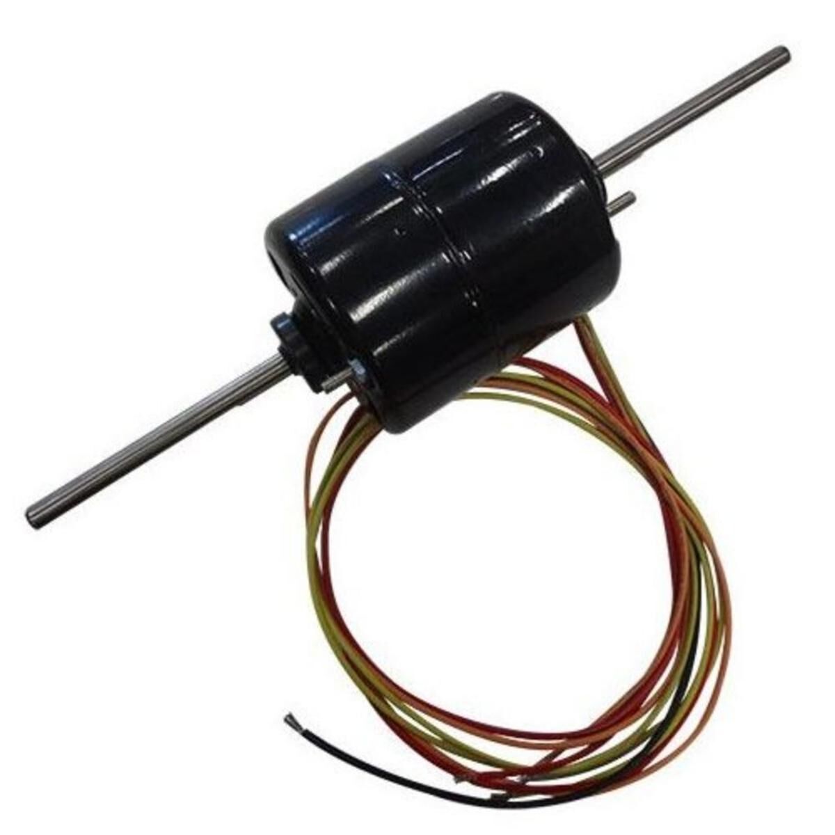 BLOWER MOTOR, 12 VOLT, 3 SPEED, DOUBLE SHAFT 3/8"X4-1/4", , scaau_hi-res