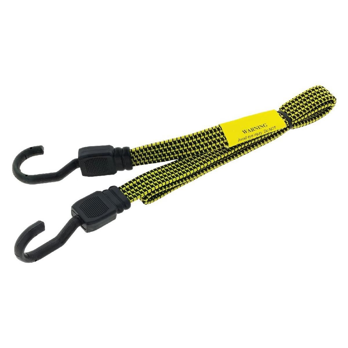 FAT BUNGEE 100CM YELLOW NON SCRATCH HOOKS, , scaau_hi-res