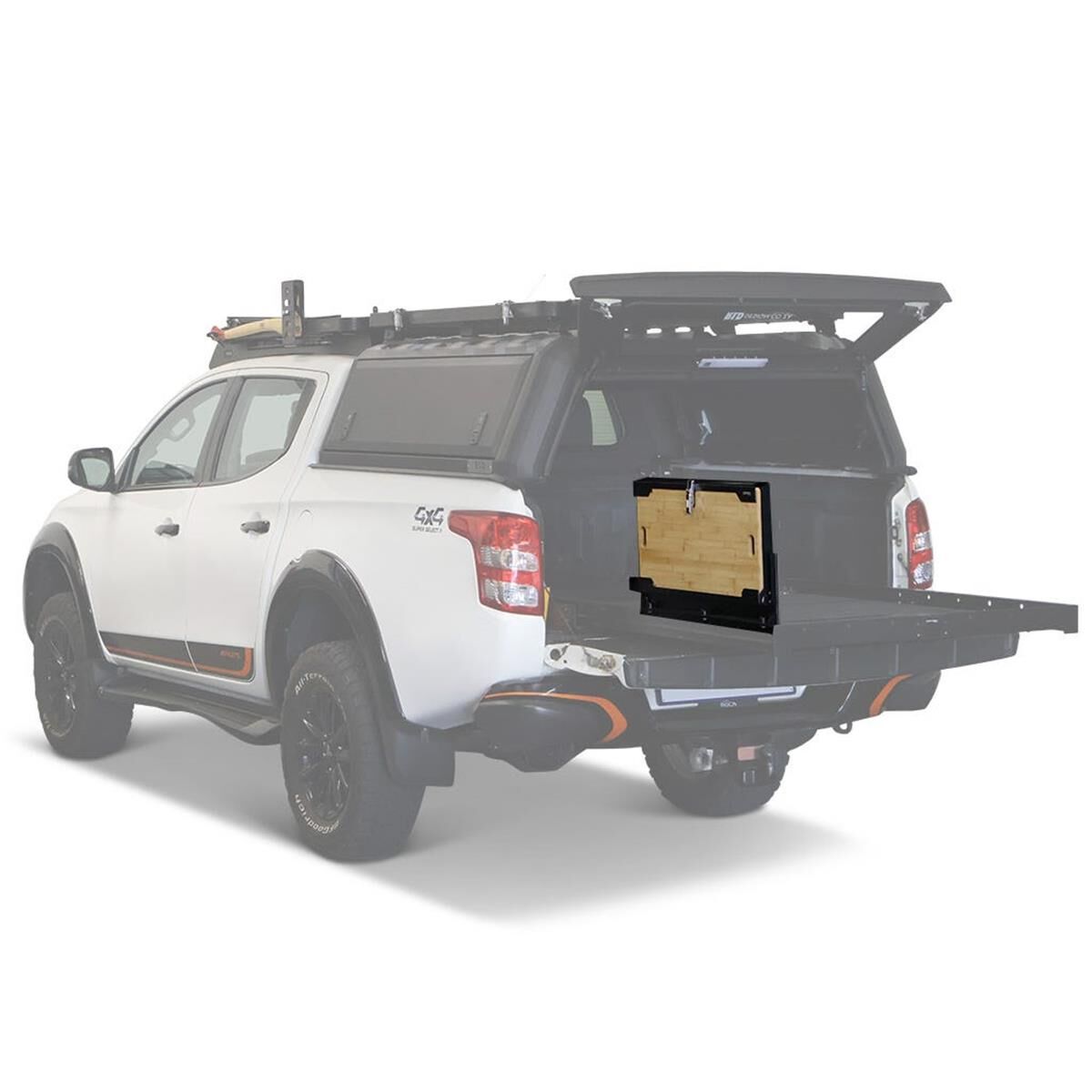 FRONT RUNNER LOAD BED CARGO SLIDE DROP DOWN TABLE KIT, , scaau_hi-res