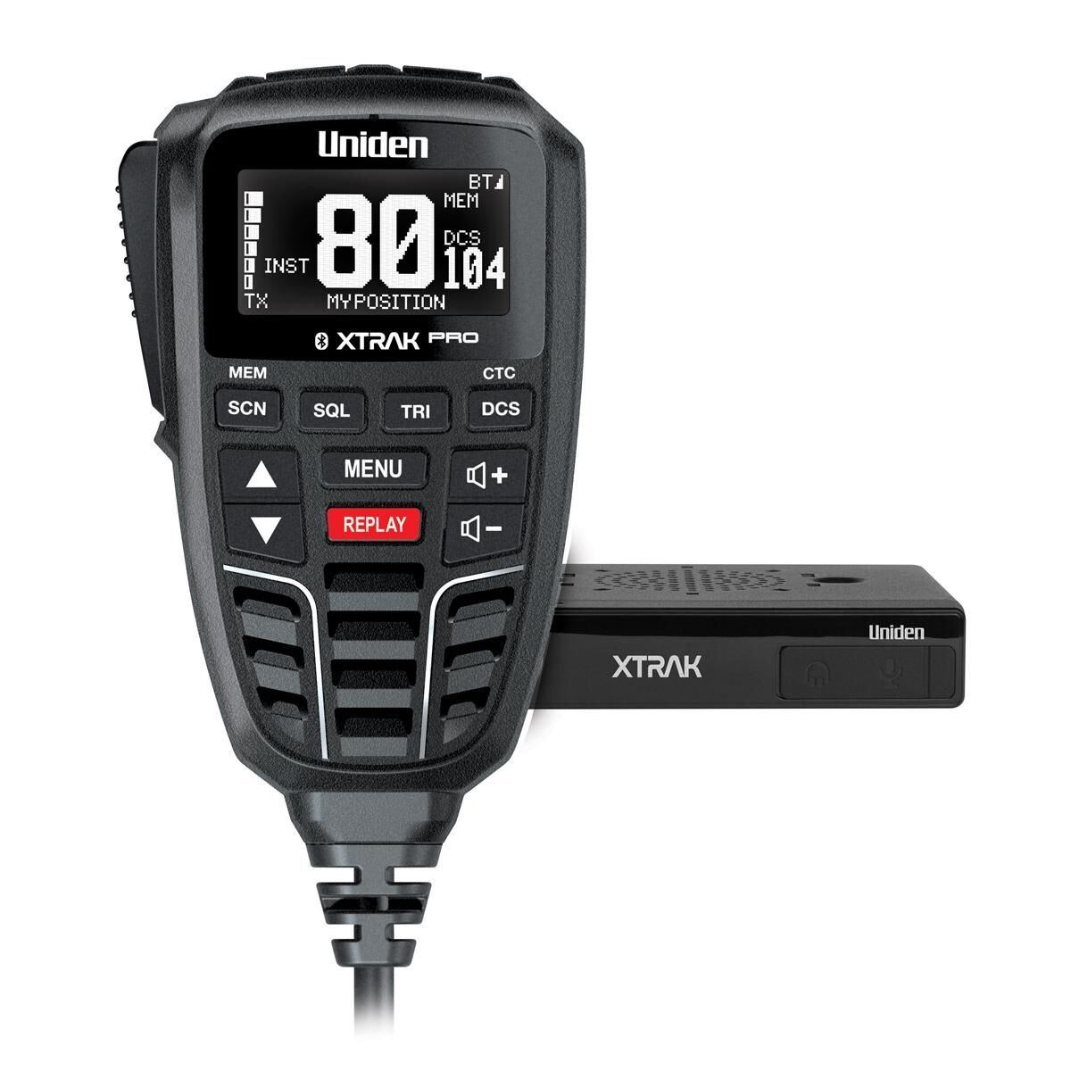 Smart UHF Radio with Large OLED Display and Location Sharing, , scaau_hi-res