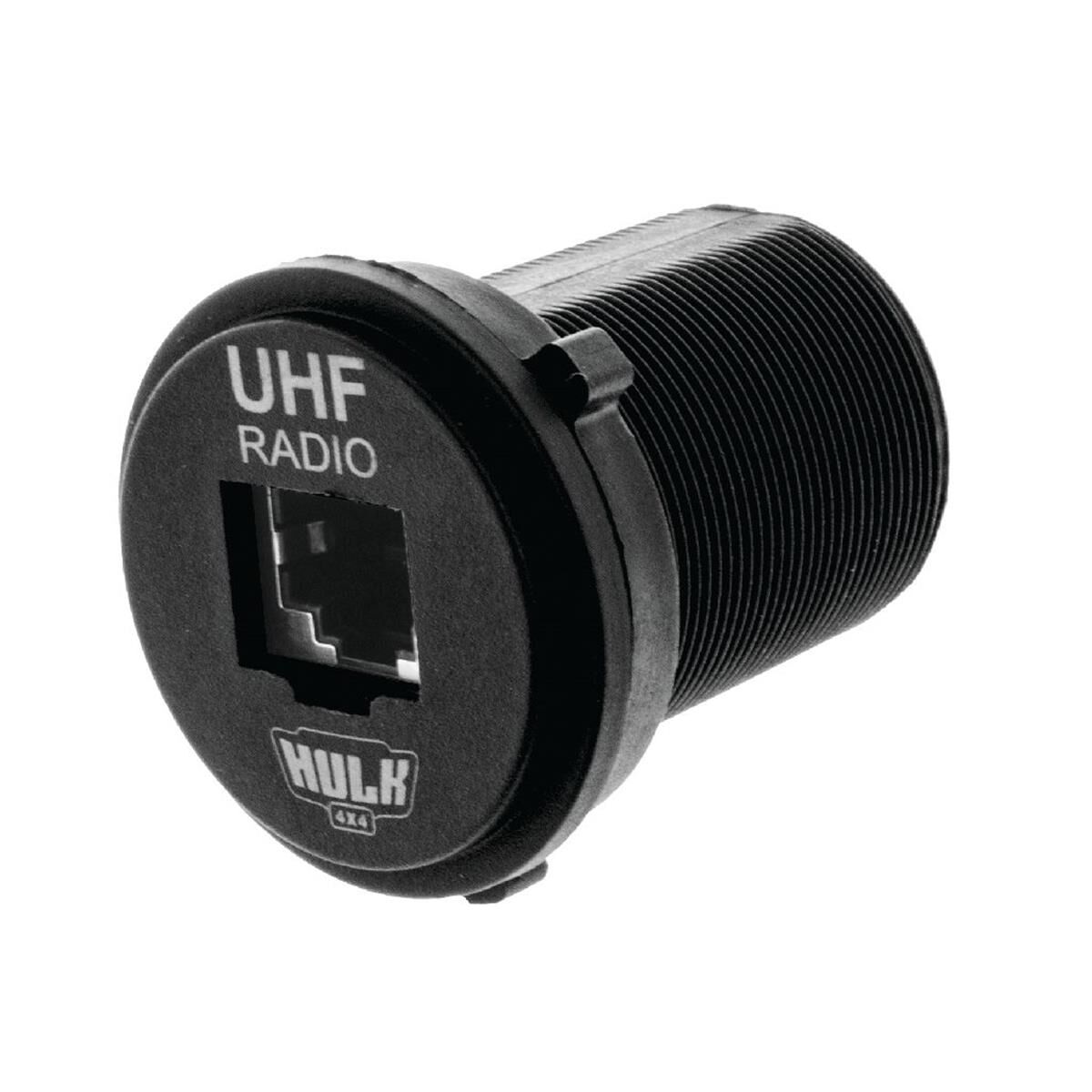RJ45 UHF RADIO SOCKET ROUND UNIVERSAL 29mm DIA, , scaau_hi-res