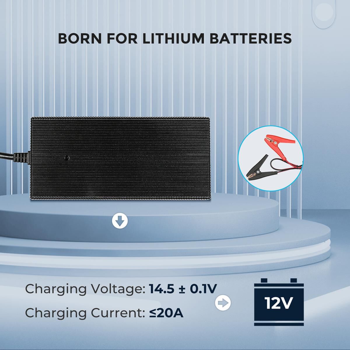 12V 20A AC TO DC LITHIUM IRON PHOSPHATE BATTERY CHARGER, , scaau_hi-res