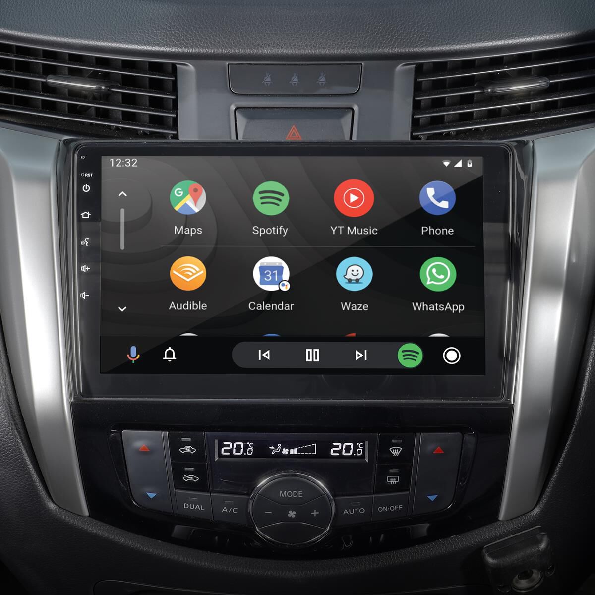 10" MULTIMEDIA RECEIVER TO SUIT NISSAN NAVARA (2015-2019) - NON-NAVIGATION, , scaau_hi-res