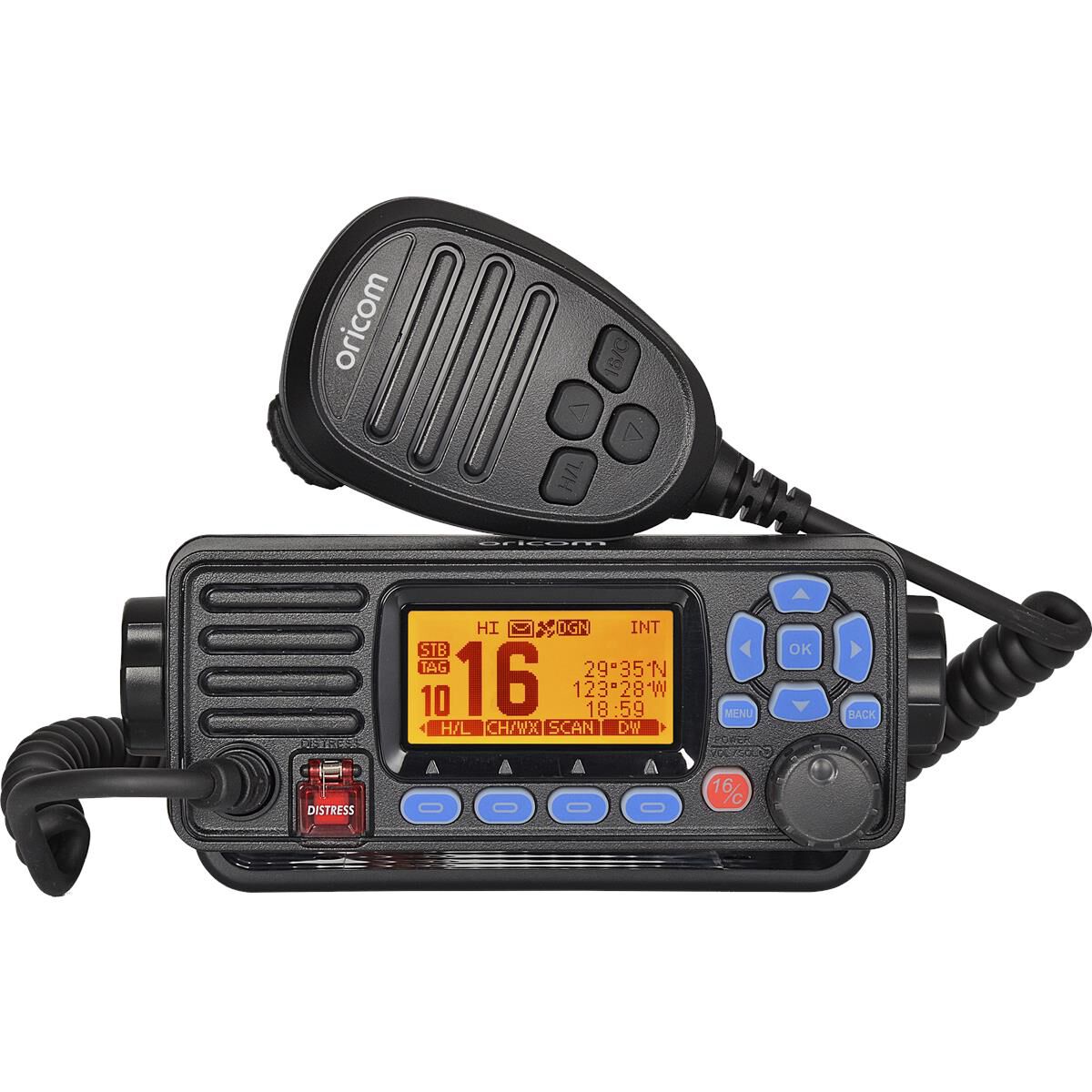 VHF DSC FIXED MOUNT MARINE RADIO WITH GPS RECEIVER, , scaau_hi-res
