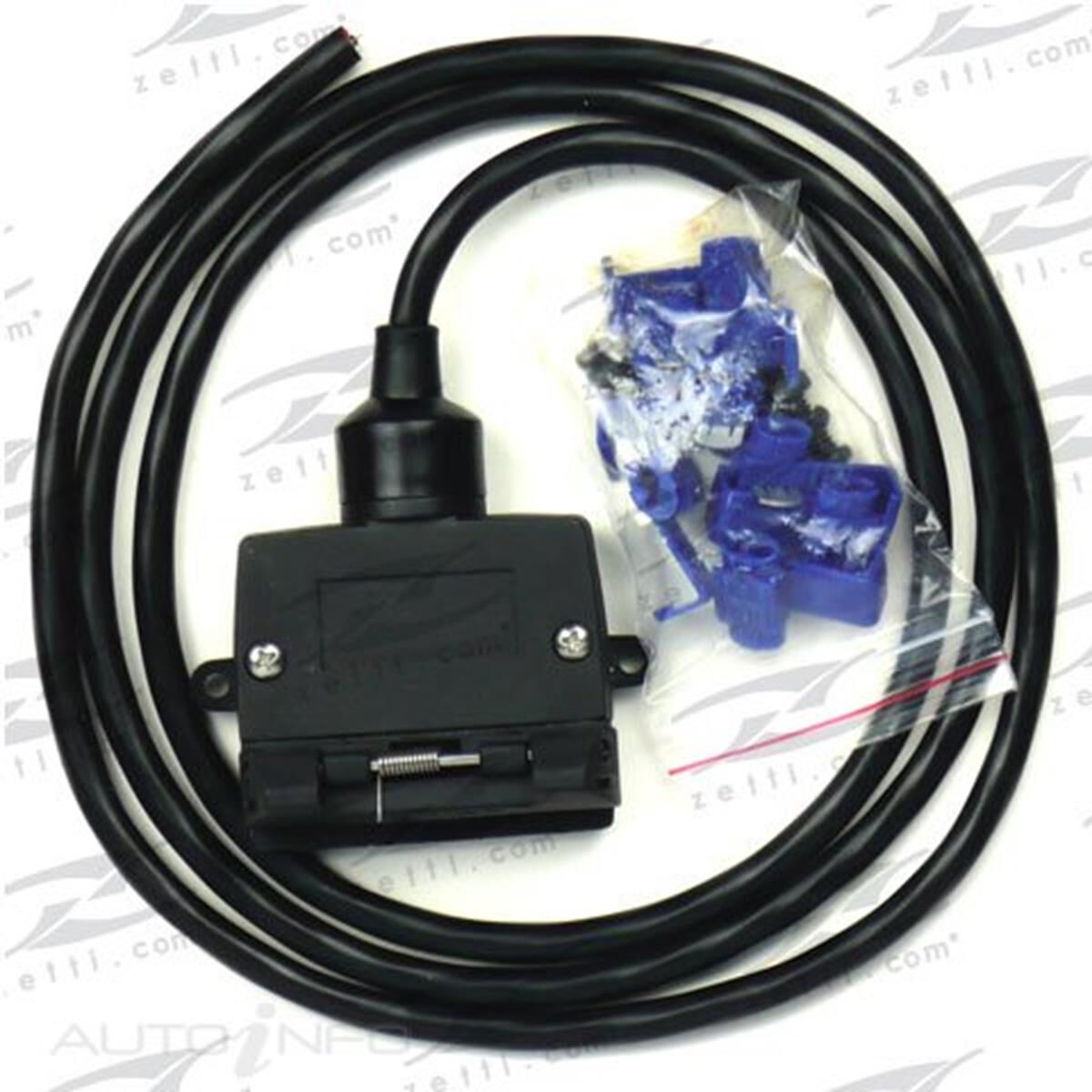 7 SOCKET FLAT WIRING KIT COMPL #F4#, , scaau_hi-res