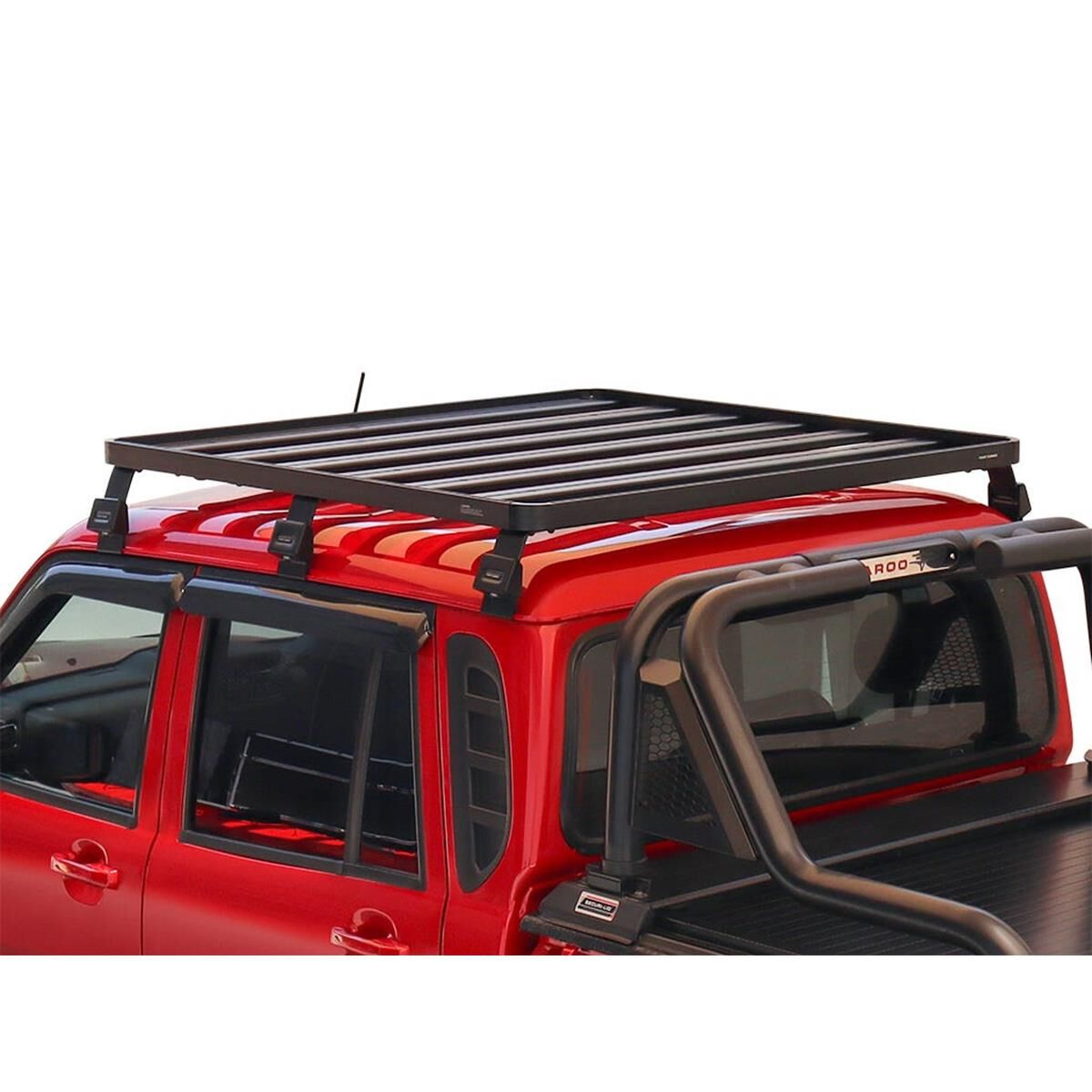 FRONT RUNNER MAHINDRA PIK-UP DOUBLE CAB (2006-CURRENT) SLIMLINE II ROOF RACK KIT, , scaau_hi-res