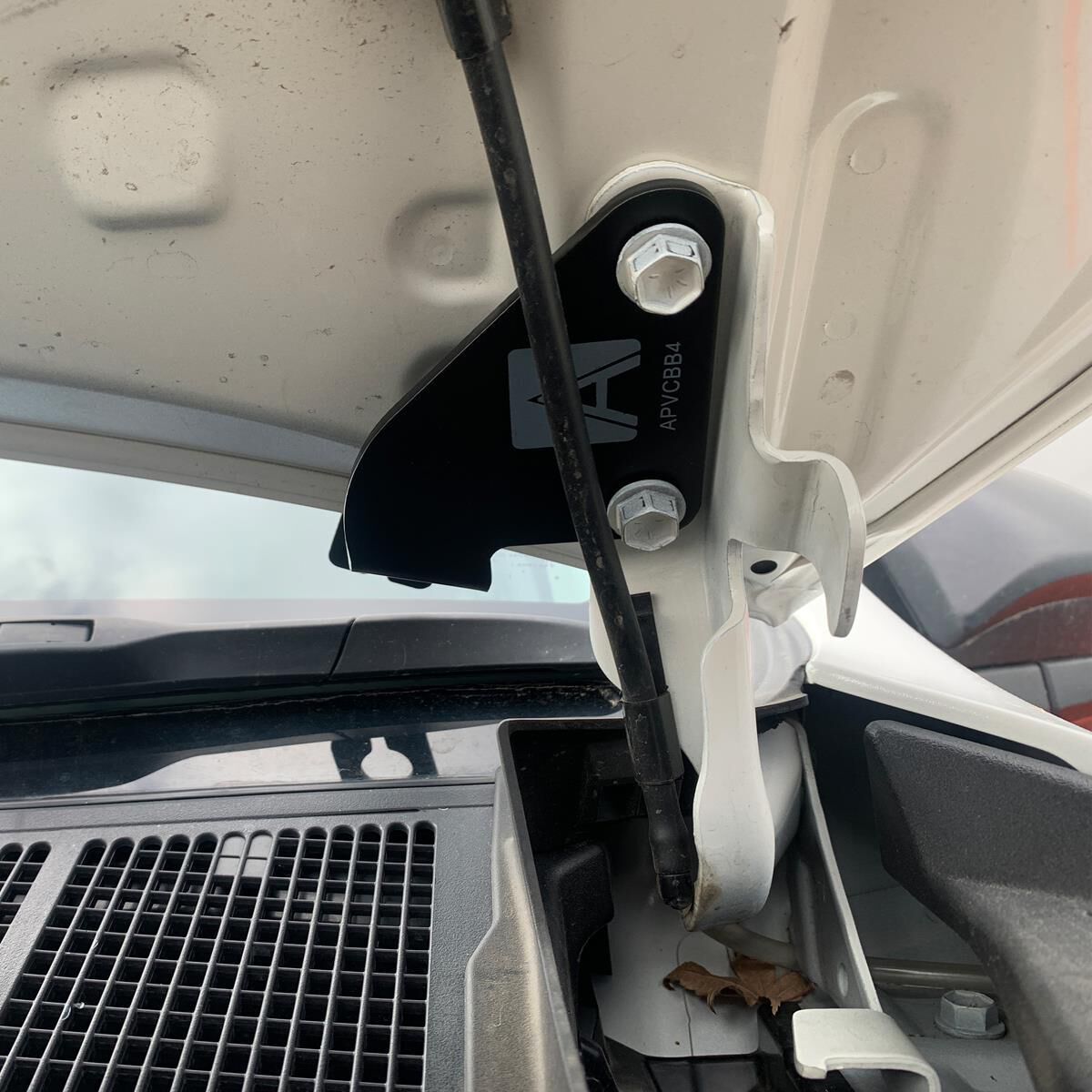 BONNET MOUNT UHF ANTENNA BRACKET TO SUIT TOYOTA HILUX & FORTUNER (2015-ON), , scaau_hi-res