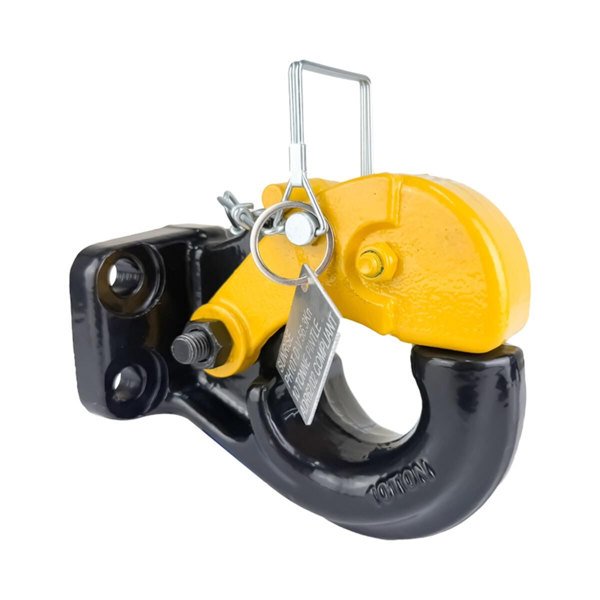 Sunrise Truck Trailer Pintle Hook 10T Rated, , scaau_hi-res