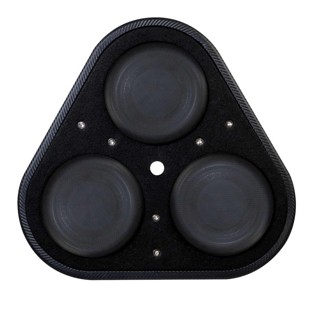 BlackAir Wheel Well Triple 8in Pass Rad Sub Enclosure 400w RMS Dual 4 ohms, , scaau_hi-res