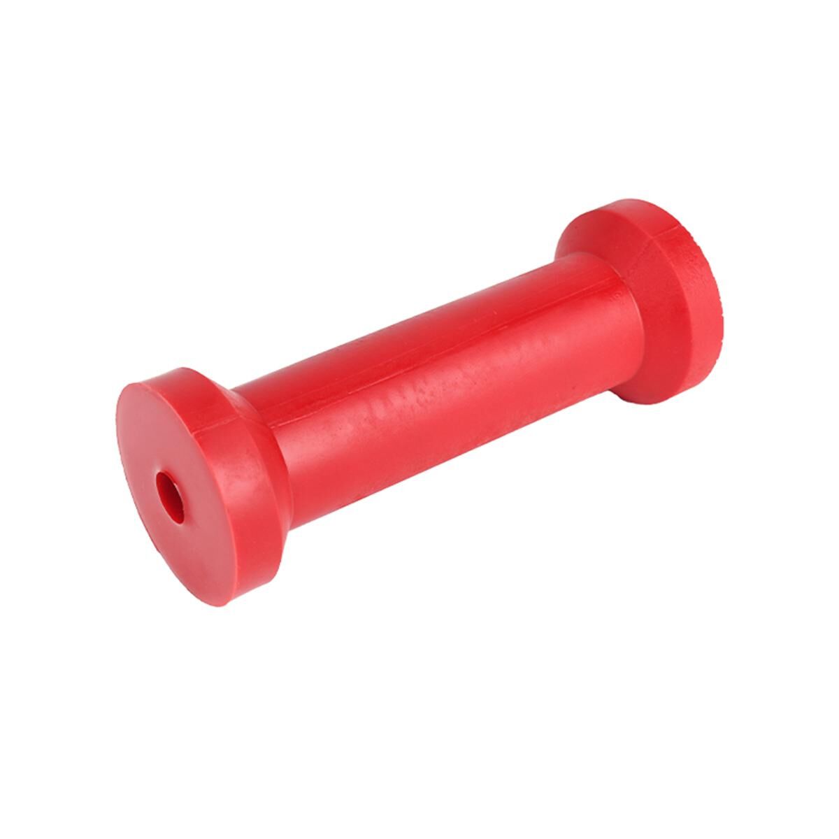 Sunrise Poly Soft Roller 8" Keel roller 21mm Bore Red, , scaau_hi-res