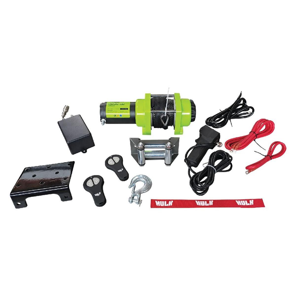 3500LB SYNTHETIC ROPE WINCHHULK GENESIS ATV UTV WINCH HULK, , scaau_hi-res