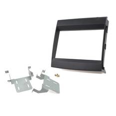 DOUBLE DIN FACIA KIT TO SUIT PORSCHE CAYENNE (MATTE BLACK), , scaau_hi-res