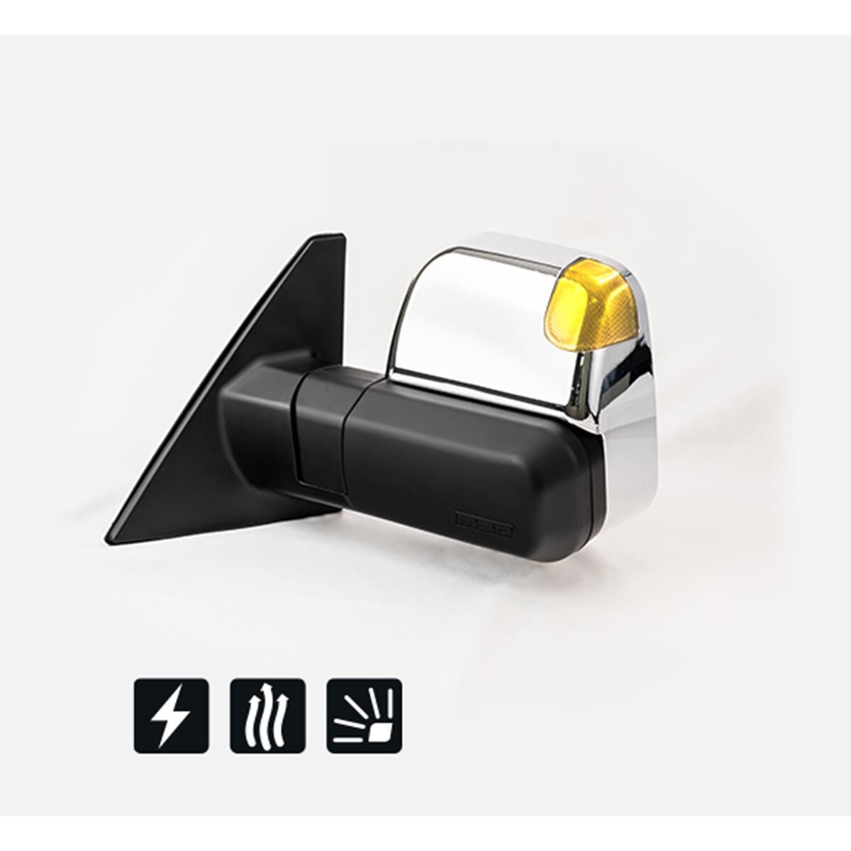 TOWING MIRROR MITSUBISHI PAJERO OCT 2006 - CURRENT, , scaau_hi-res