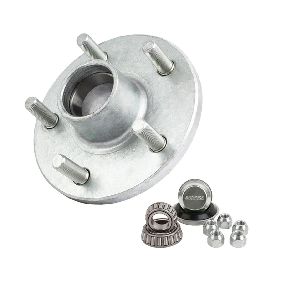 Sunrise Trailer Lazy Hub Galvanised - Ford, S/Line, , scaau_hi-res