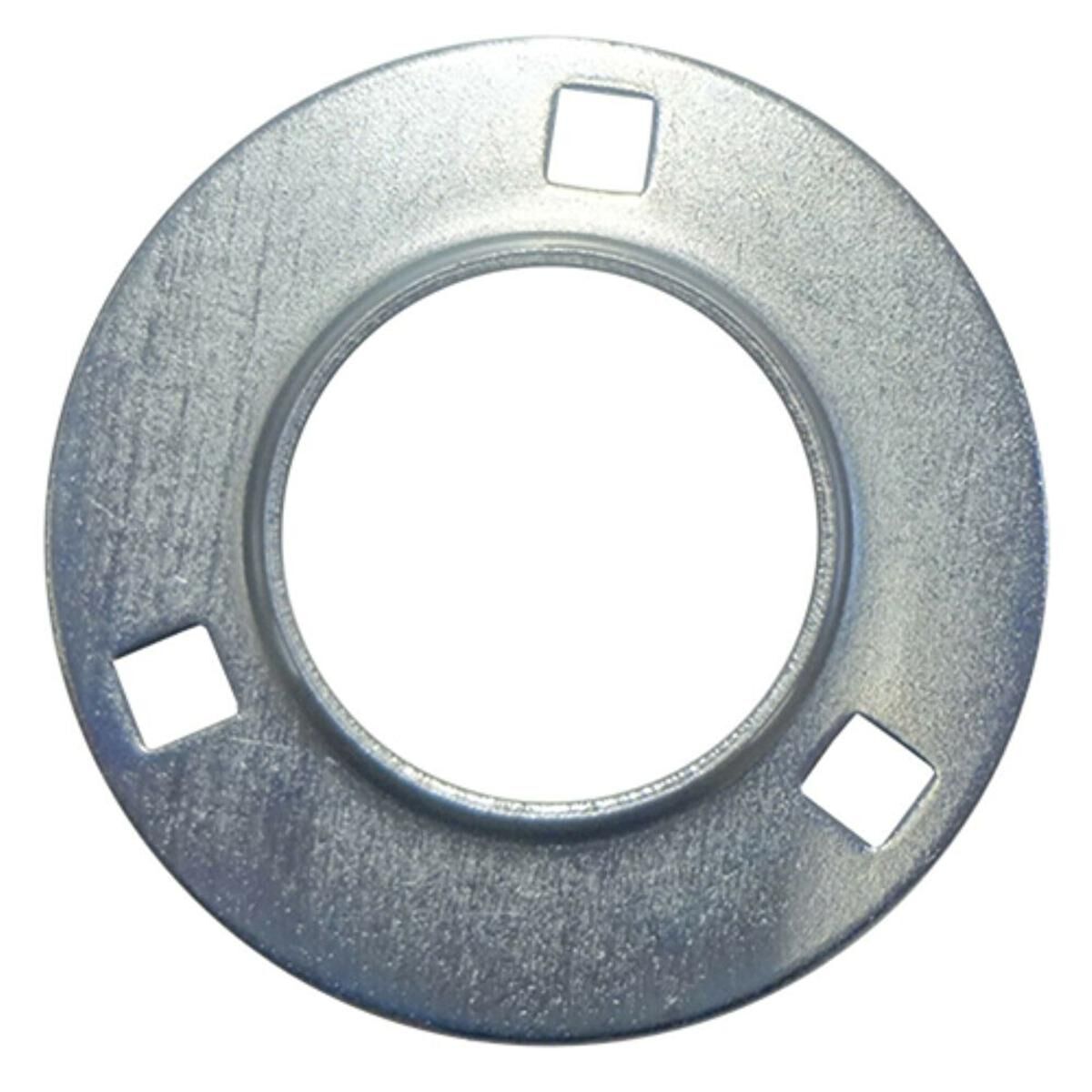 BEARING FLANGE HALF, 3 BOLT, ROUND, 62MM, , scaau_hi-res