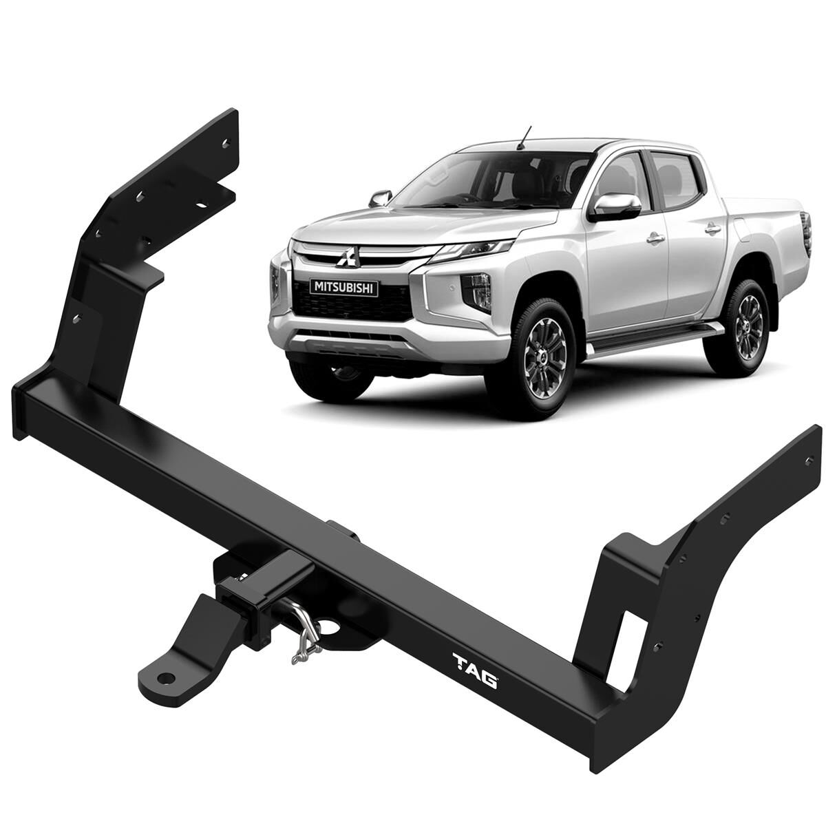 MITSUBISHI TRITON MQ (05/15ON) STYLE SIDE UTE W/STEP - 3100/310KG, , scaau_hi-res