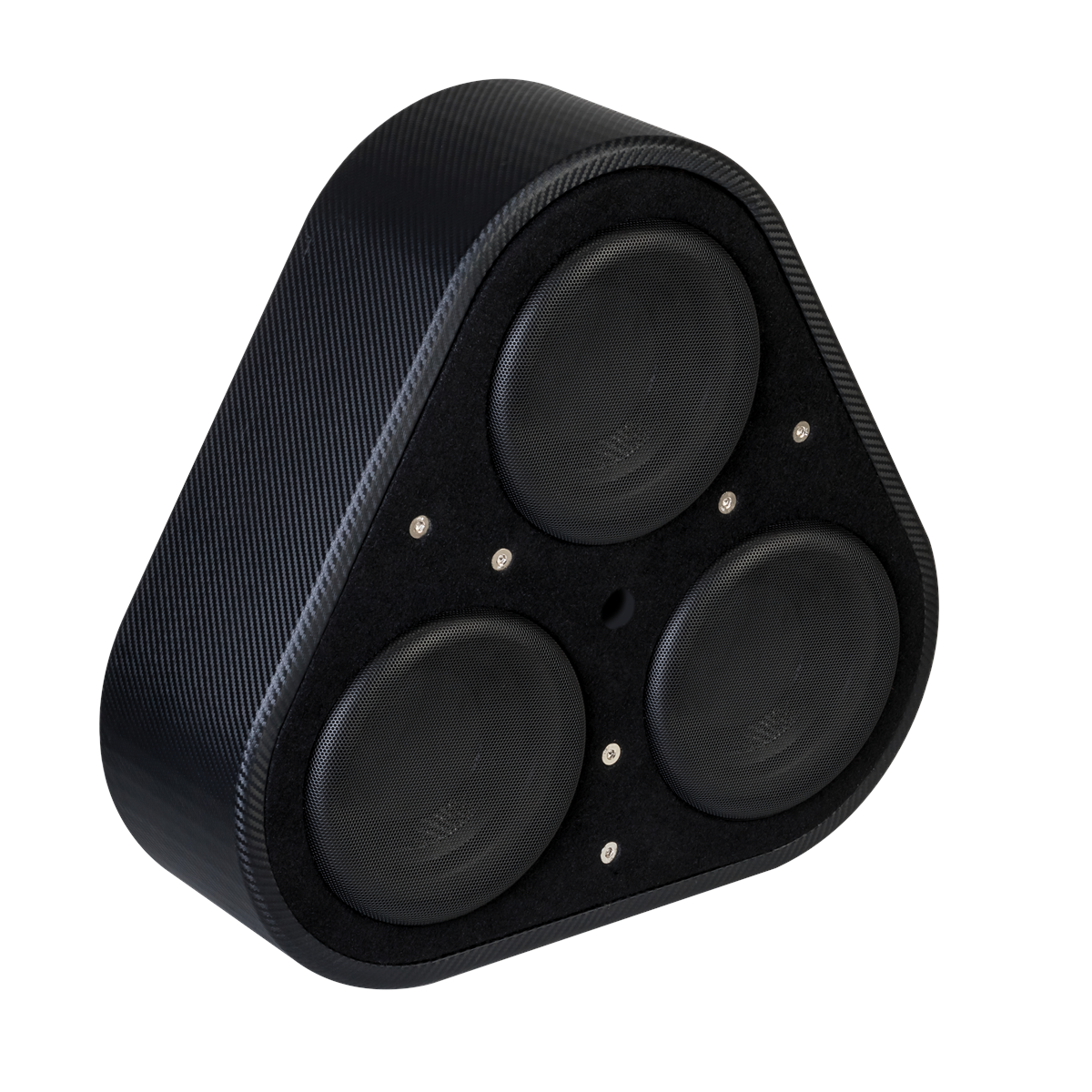 BlackAir Wheel Well Triple 8in Pass Rad Sub Enclosure 400w RMS Dual 4 ohms, , scaau_hi-res