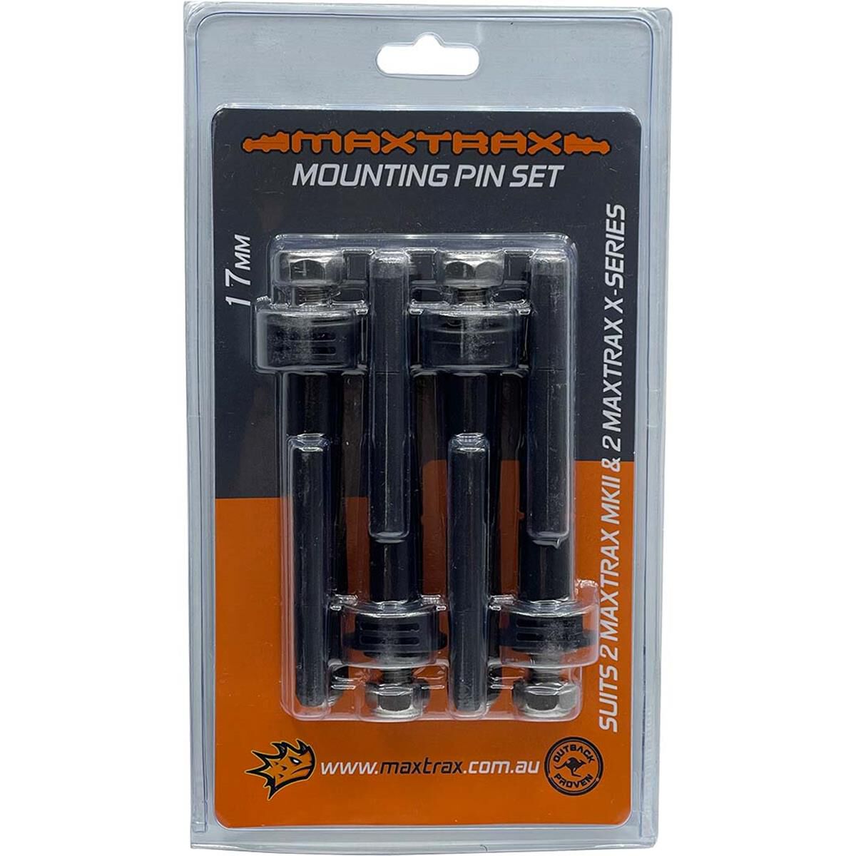 MAXTRAX MOUNTING PIN SET MKII/X-SERIES-17, , scaau_hi-res
