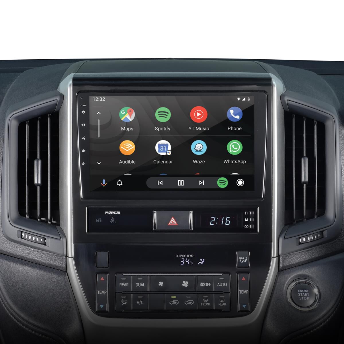 9" MULTIMEDIA RECEIVER TO SUIT TOYOTA LANDCRUISER 200 SERIES (2016-2021), , scaau_hi-res