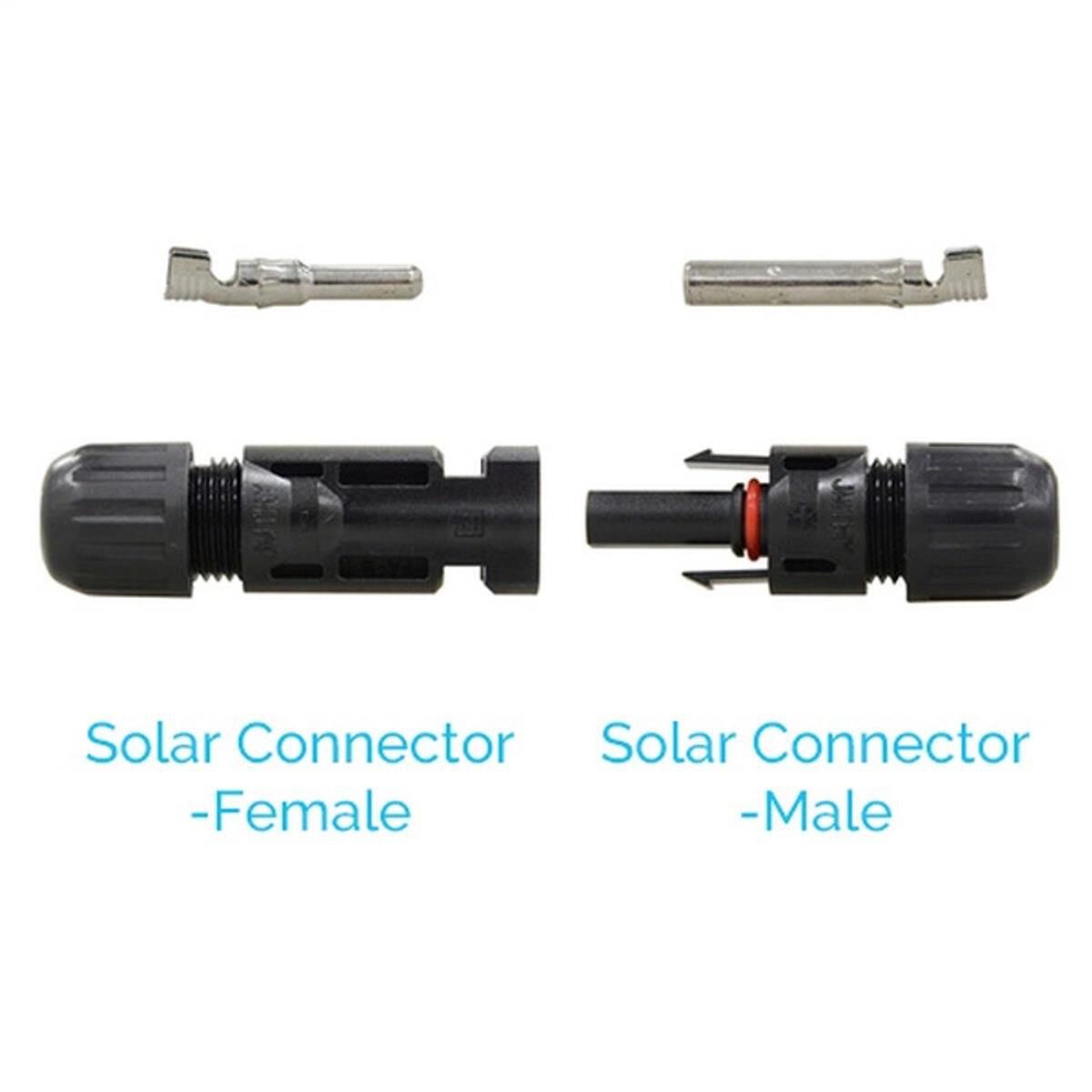 SOLAR CONNECTORS FOR SOLAR PANELS 5 PAIRS MALE & FEMALE, , scaau_hi-res