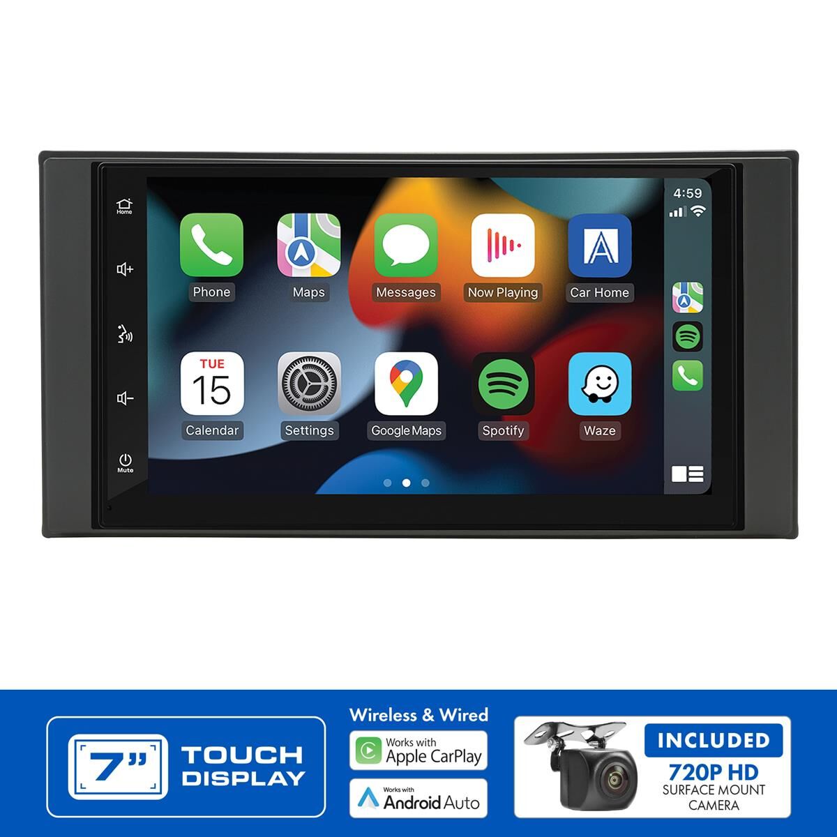 7" MULTIMEDIA RECEIVER TO SUIT NISSAN VARIOUS MODELS (2008-2020), , scaau_hi-res