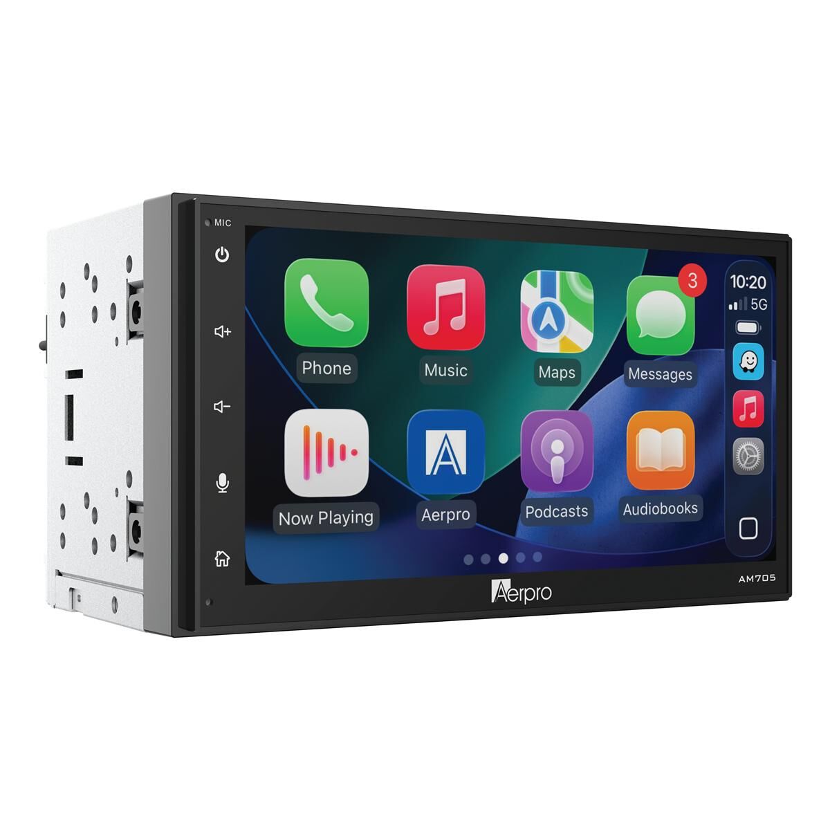 AERPRO 6.8" MULTIMEDIA RECEIVER WITH WIRELESS APPLE CARPLAY & ANDROID AUTO &ndash; AM705, , scaau_hi-res