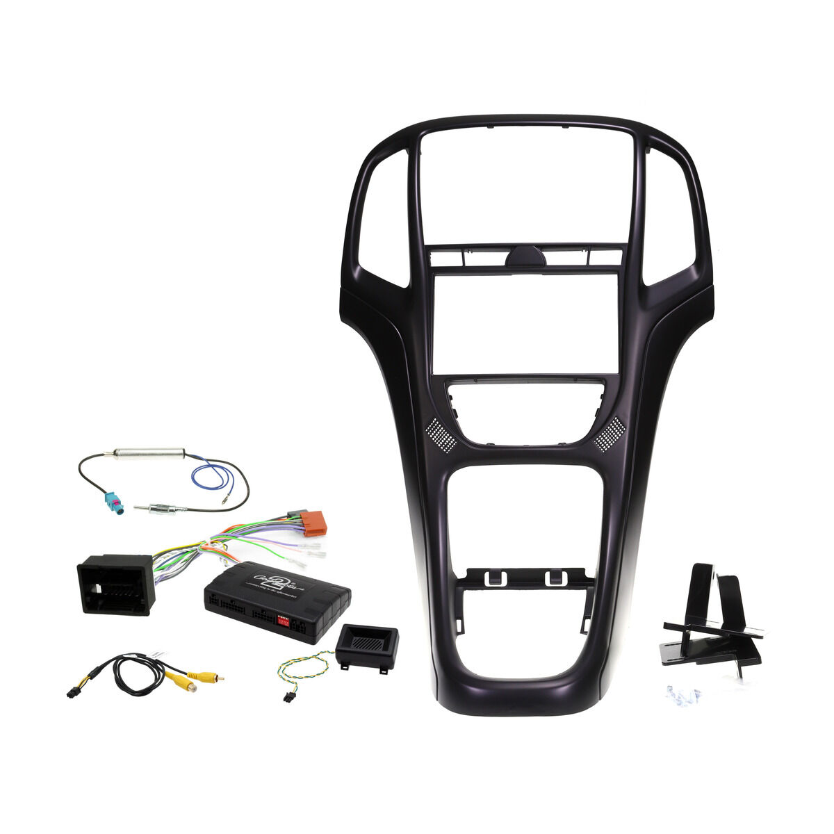 INSTALL KIT TO SUIT HOLDEN ASTRA PJ; OPEL ASTRA AS (BLACK), , scaau_hi-res