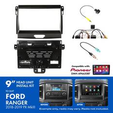 9" HEAD UNIT INSTALL KIT TO SUIT FORD RANGER 2018-2019, , scaau_hi-res