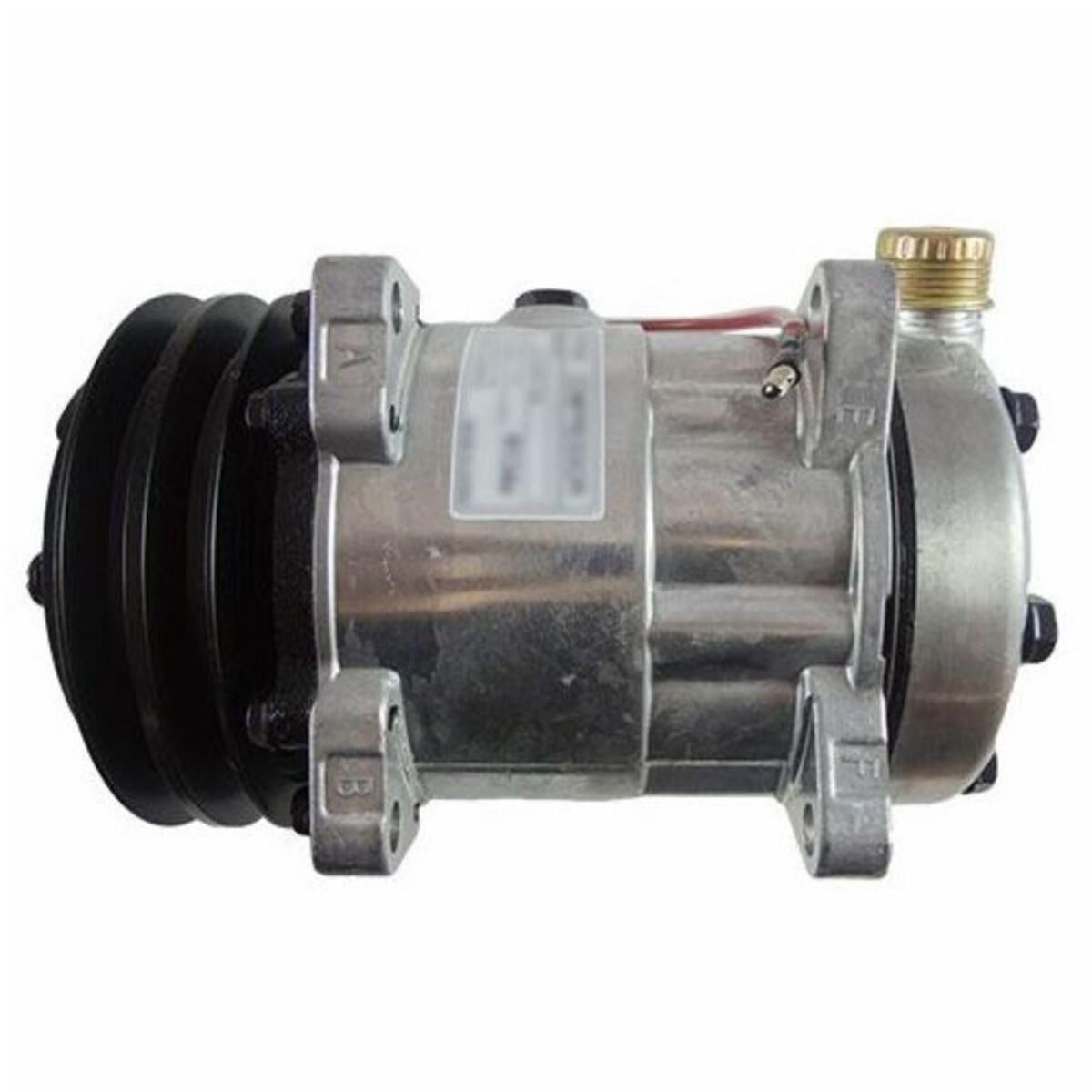 AIR CONDITIONER COMPRESSOR, 2 GROOVE, 6" PULLEY, , scaau_hi-res