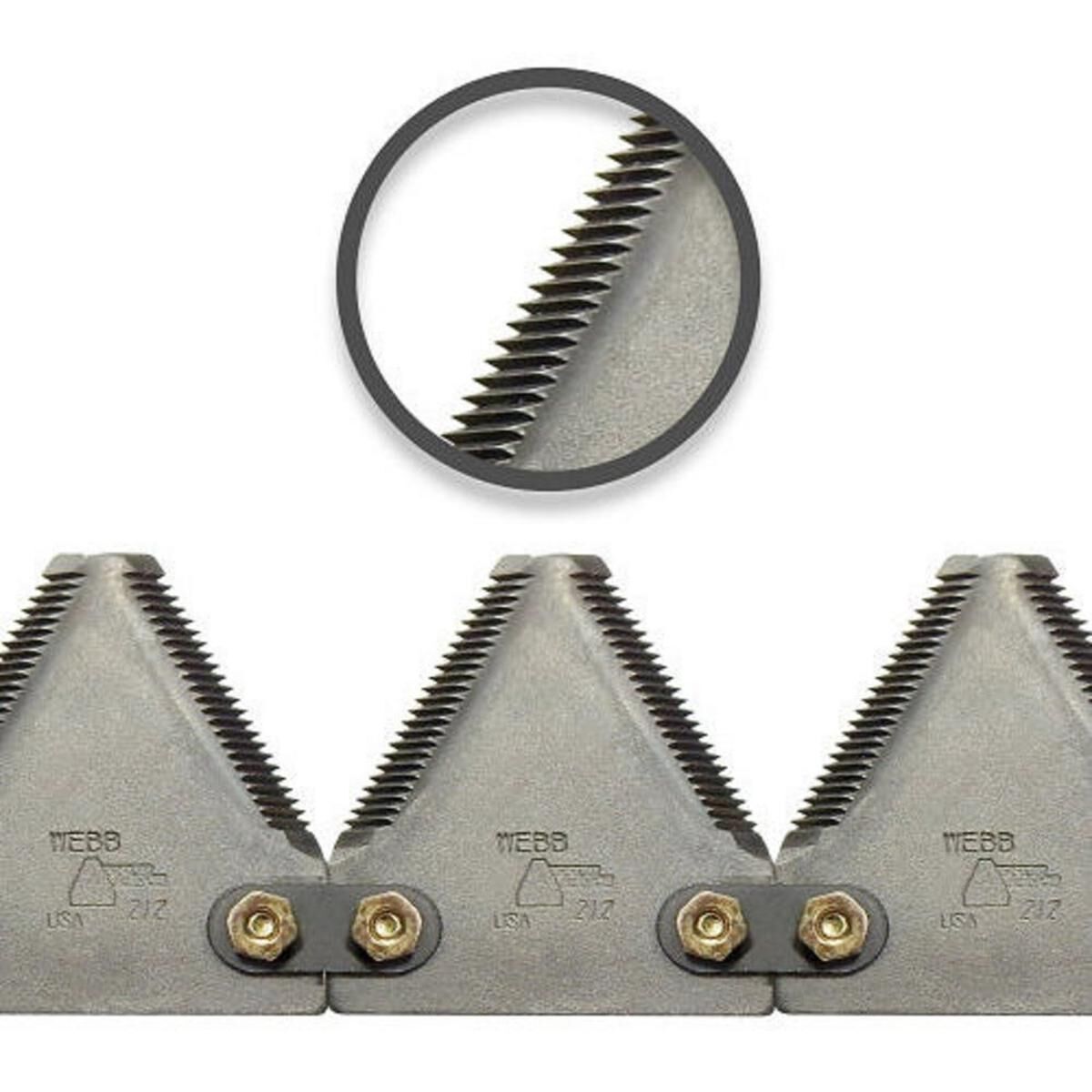 GRAIN HEAD LEFT HAND HEAD KNIFE SEGMENT, FINE SECTIONS, , scaau_hi-res