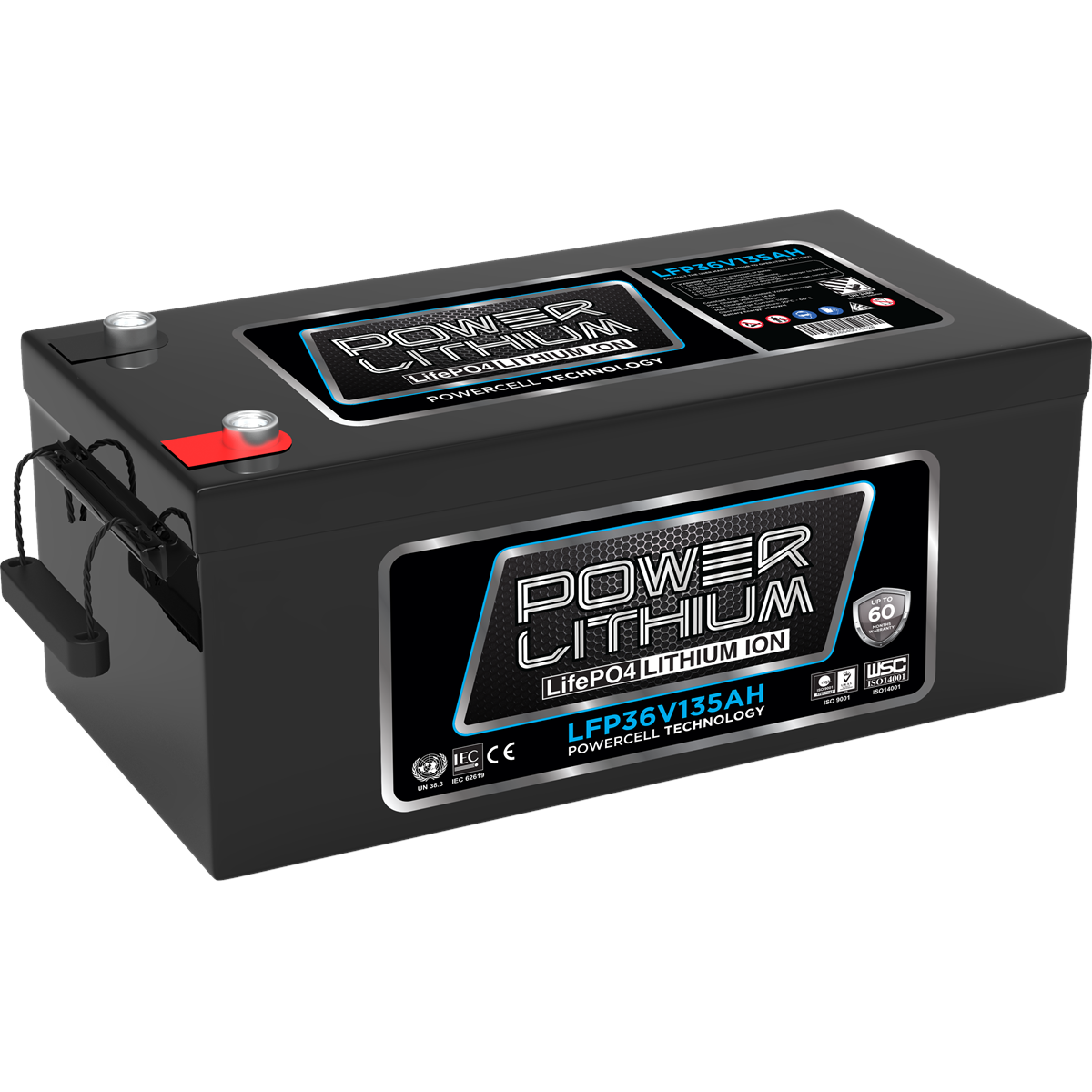 POWERCRANK DEEP CYCLE LITHIUM BATTERY 36V 135AH, , scaau_hi-res