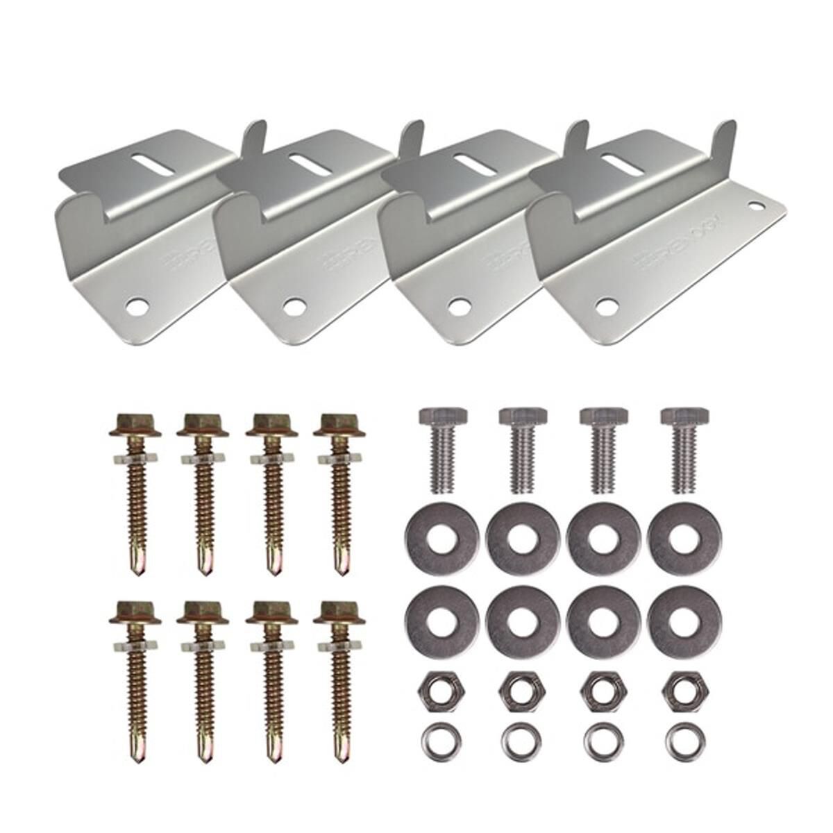 SOLAR PANEL MOUNTING Z BRACKET -- SET OF 4, , scaau_hi-res