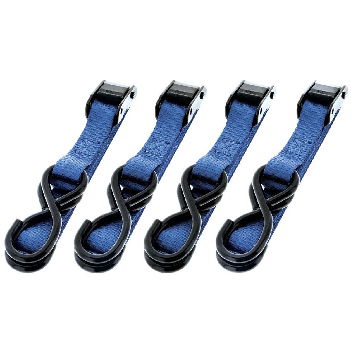 PKT 4 CAMBUCKLE TIEDOWN 1.8m x 25mm 270kg LASHING CAPACITY, , scaau_hi-res