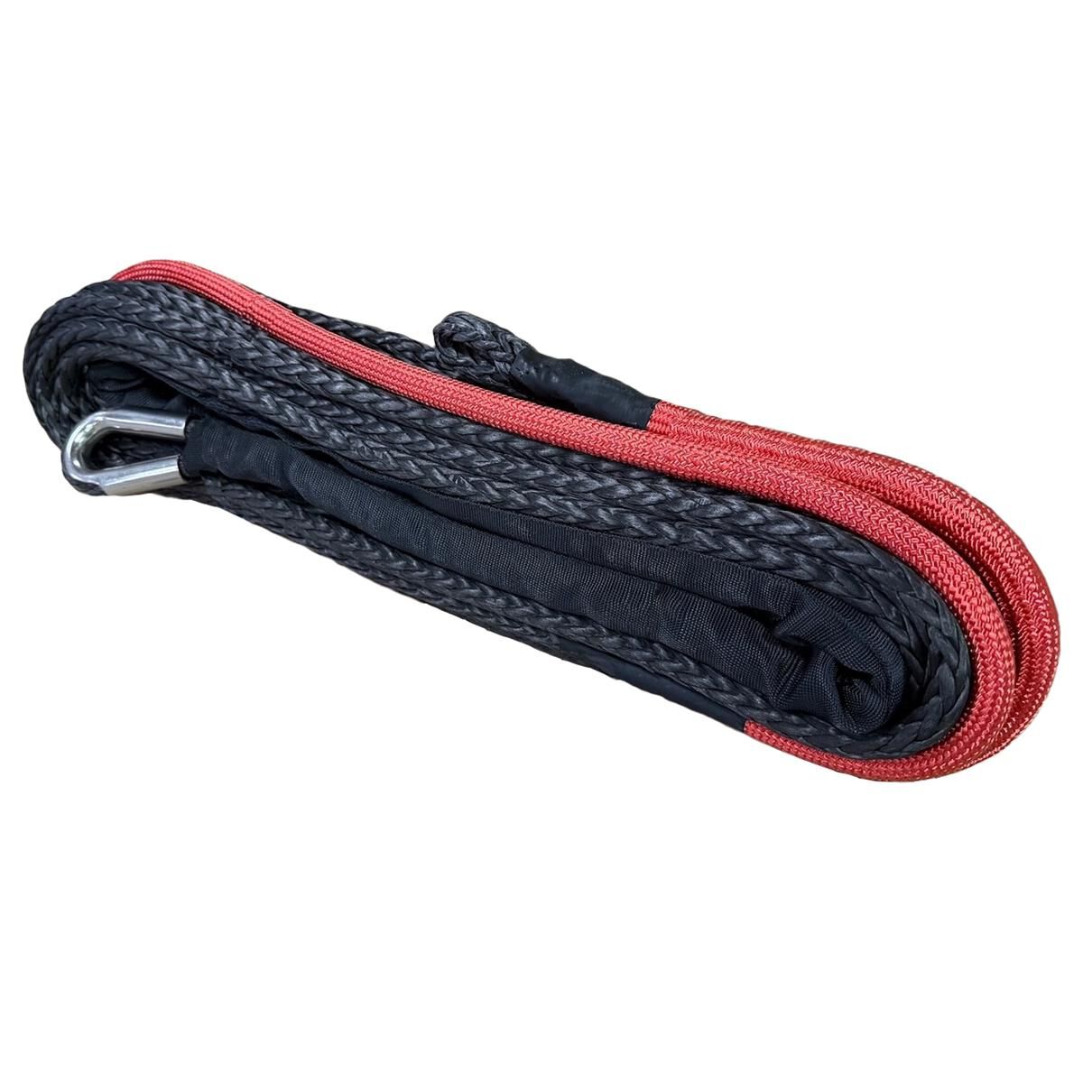GENESIS SYNTH ROPE 12500S26M X 11MM BLACK WINCH ROPE, , scaau_hi-res