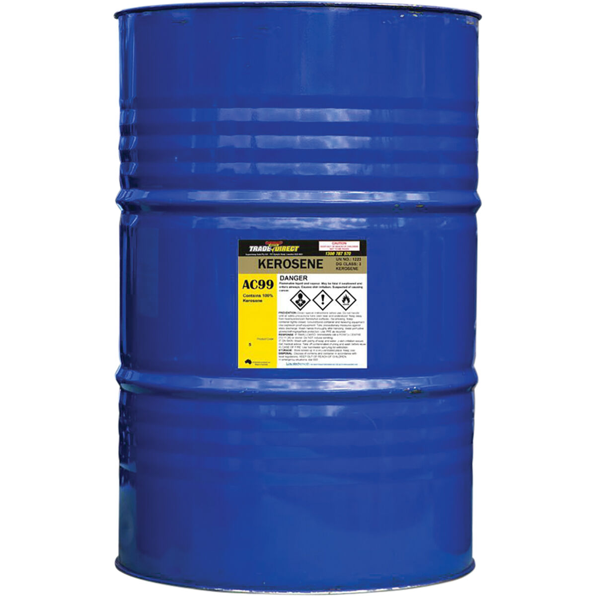 Trade Direct Kerosene Clear Bulk Drum - 200L | Supercheap Auto Trade