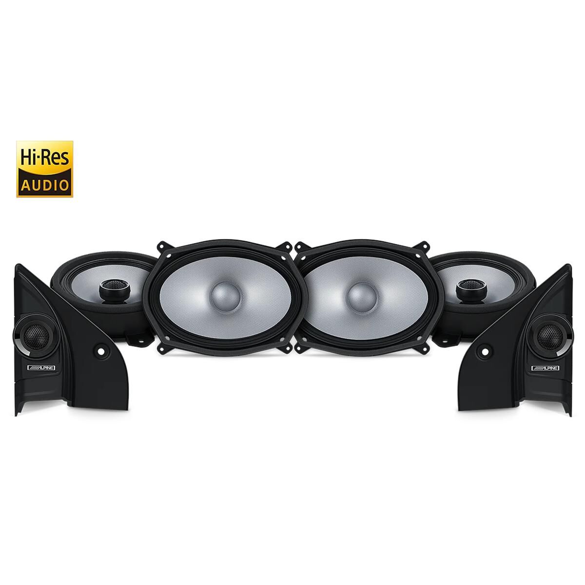 S-SERIES HI-RESOLUTION FRONT AND REAR PREMIUM SPEAKER SYSTEM SUITABLE FOR MAZDA BT-50 2020 ONWARDS >, , scaau_hi-res