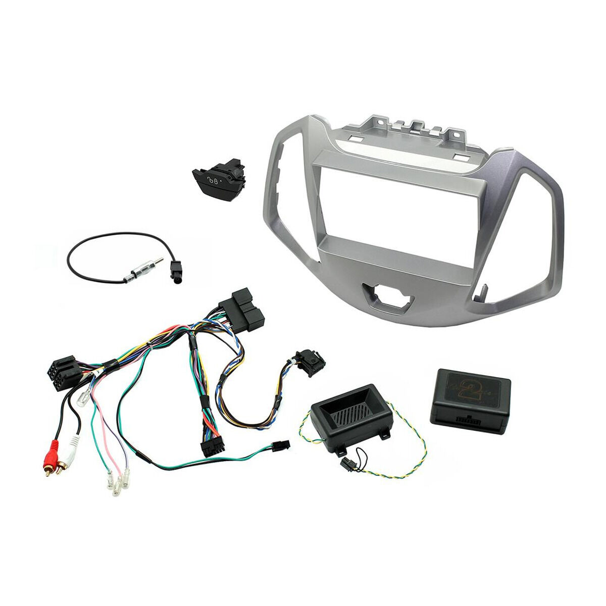INSTALL KIT TO SUIT FORD ECOSPORT BK (GLOSS SILVER), , scaau_hi-res