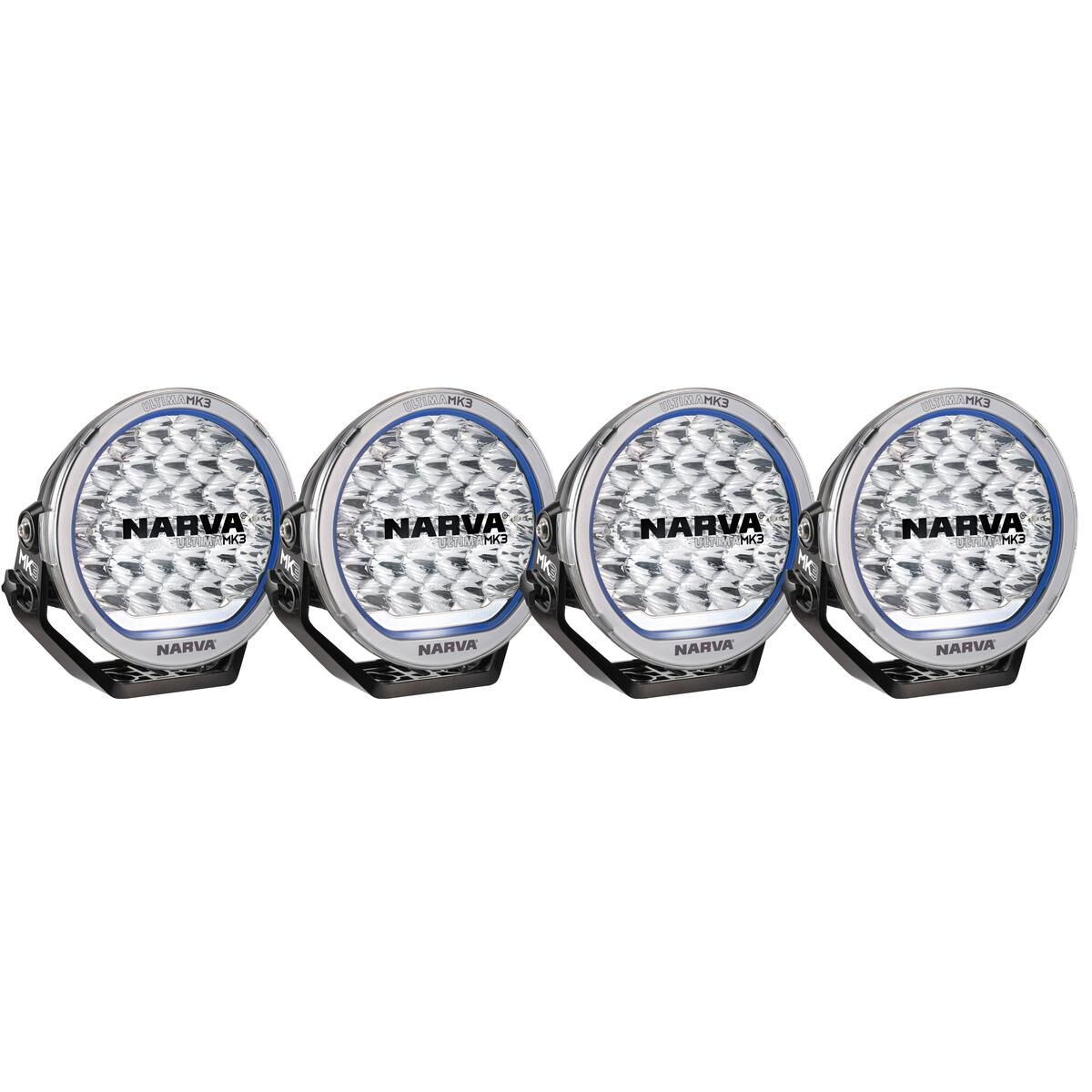 Narva Ultima MK3 215 LED Transport Driving Lights Kit &ndash; Hybrid Beam, , scaau_hi-res