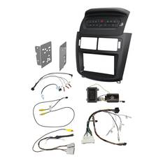 DOUBLE DIN HEAD UNIT INSTALLATION KIT TO SUIT FORD TERRITORY SZ MK1 (SATIN BLACK), , scaau_hi-res