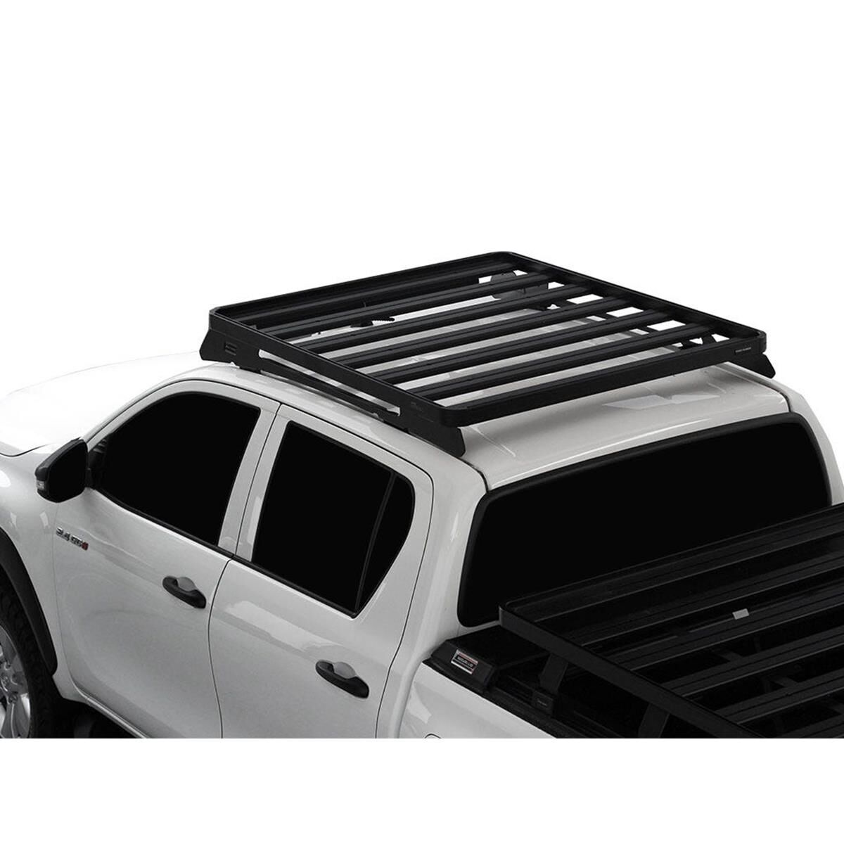 FRONT RUNNER TOYOTA HILUX REVO DC (2016-CURRENT) SLIMLINE II ROOF RACK KIT, , scaau_hi-res