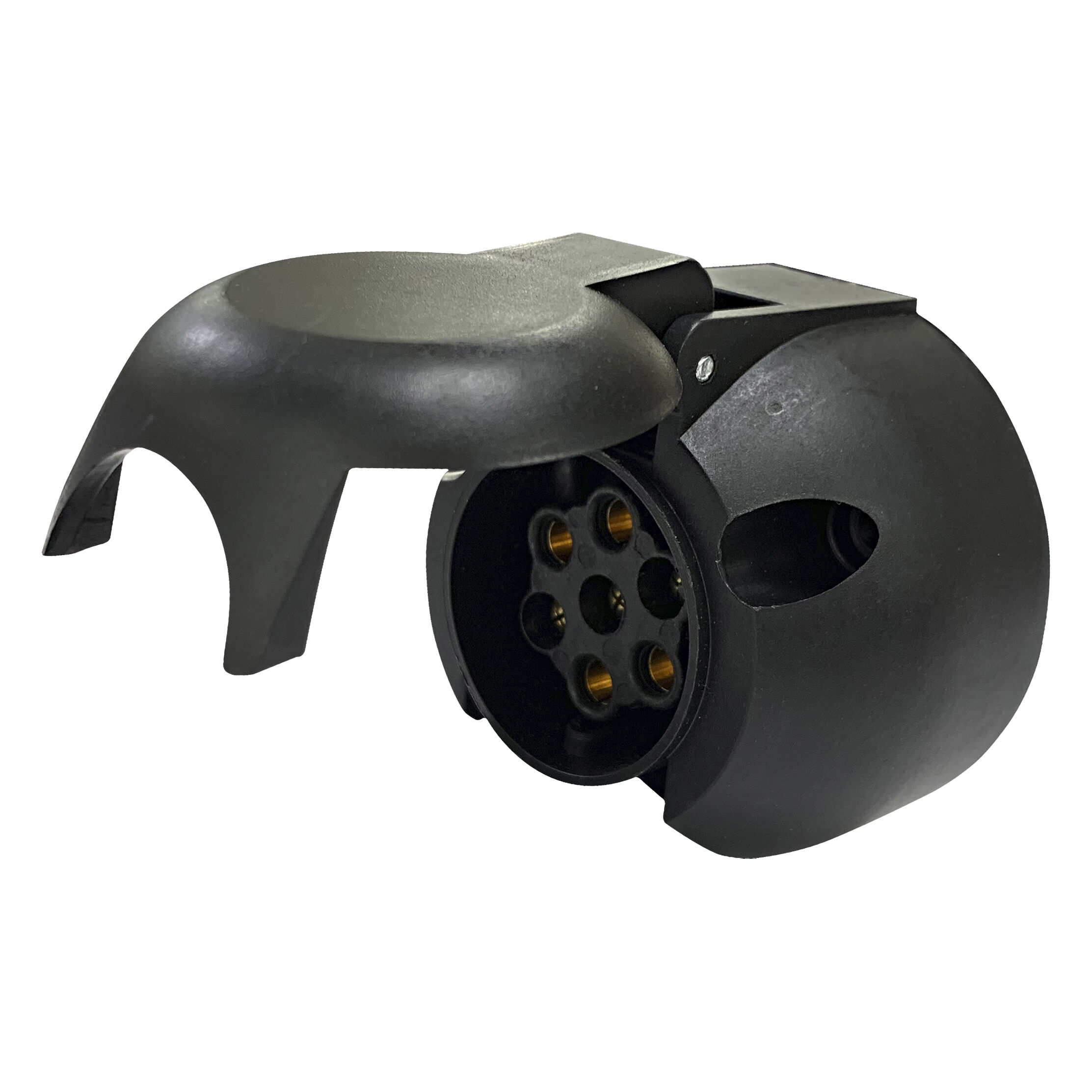 SCA Trailer Socket 7 Pin Large Round, , scaau_hi-res
