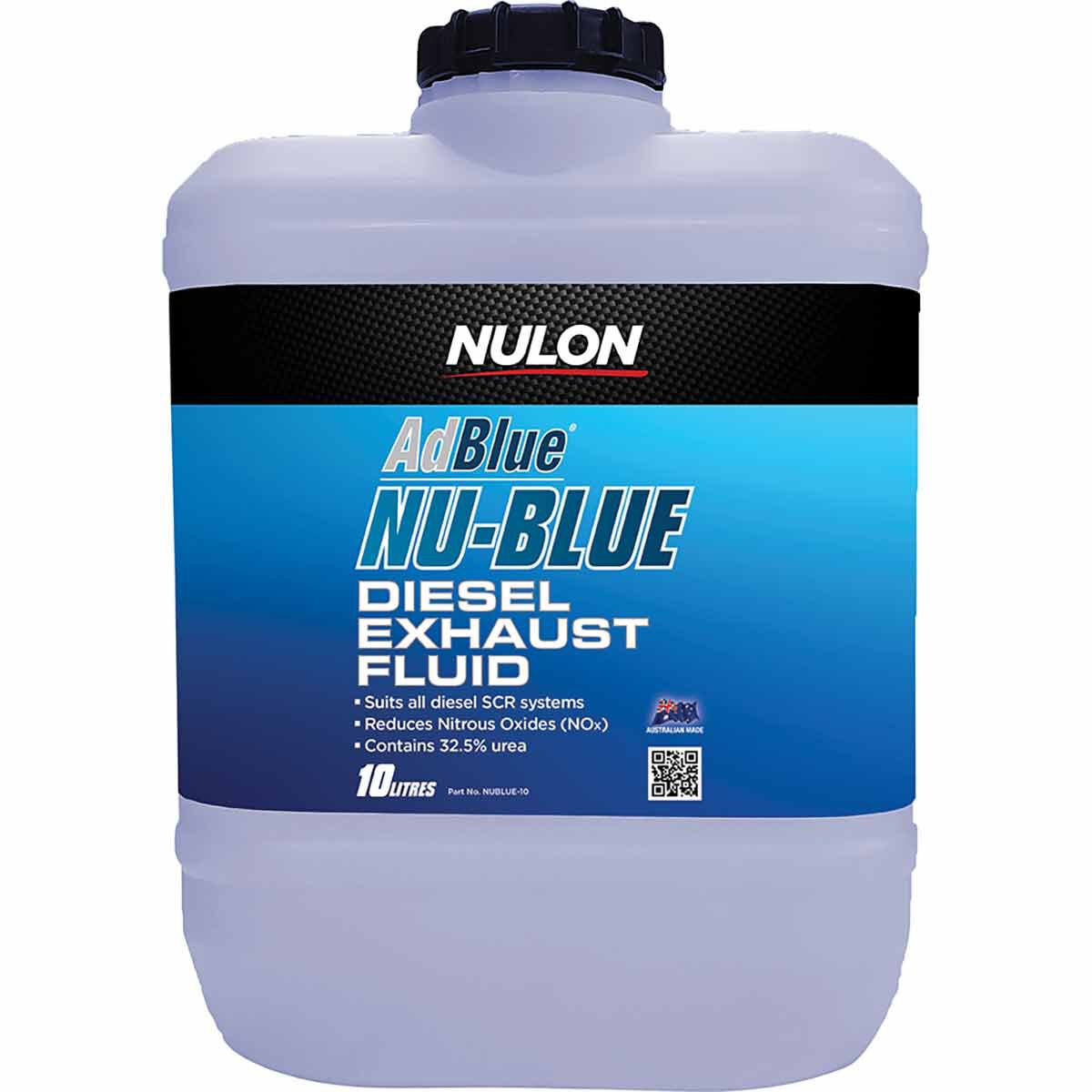 Nulon NU-BLUE Diesel Exhaust Fluid - 10 Litre, , scaau_hi-res