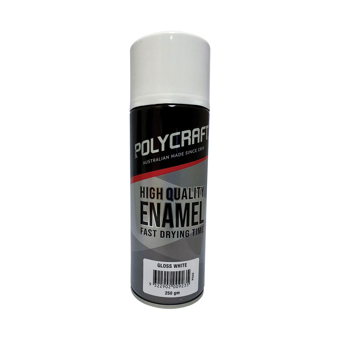 Polycraft Premium Enamel Spray Paint - Gloss White, , scaau_hi-res