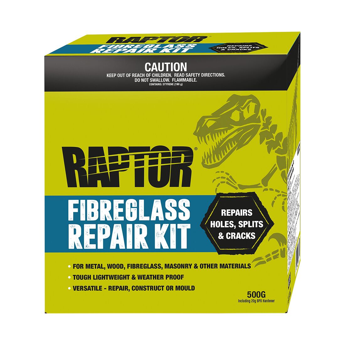 Raptor Fiberglass Repair Kit, , scaau_hi-res