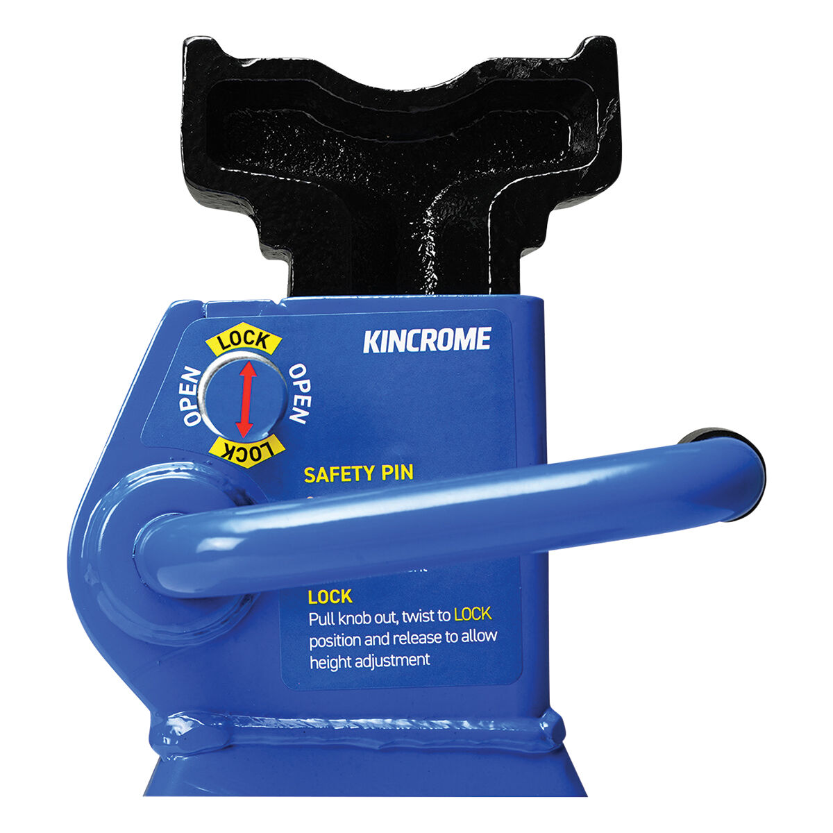 Kincrome Ratchet Car Stands 3 000kg with Safety Pin, , scaau_hi-res