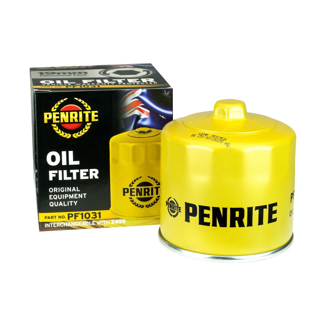 Penrite Oil Filter PF1031 (Interchangeable with Z495), , scaau_hi-res